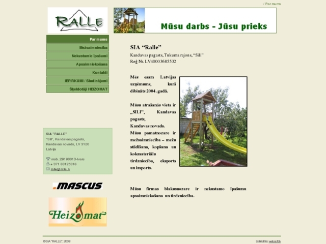 Ralle, SIA